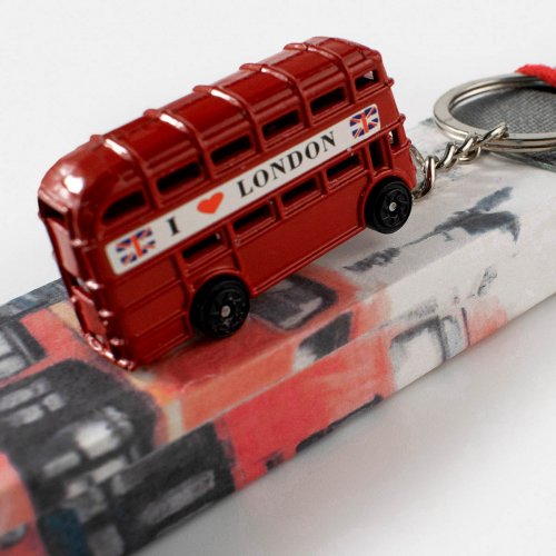 Λαμπάδα με Μπρελόκ Λεωφορείο