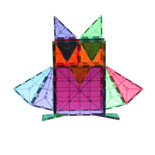 Magna-Tiles Μαγνητικό Παιχνίδι 100 Κομματιών Clear Colors - 11