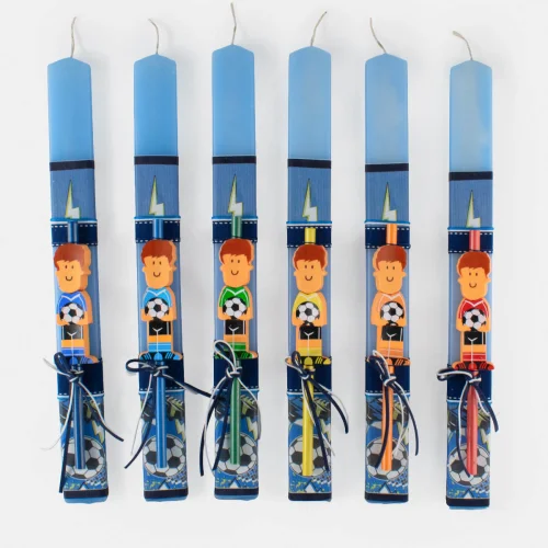 Λαμπάδα Πλακέ με Μολύβι-Γόμα Ποδόσφαιρο