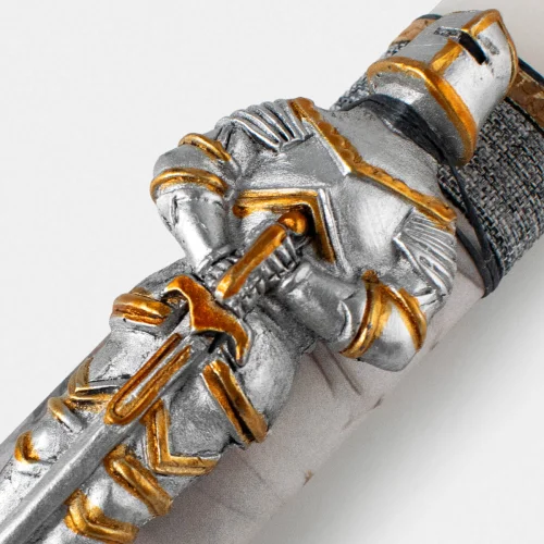 Λαμπάδα Οβάλ με Στυλό Ιππότη