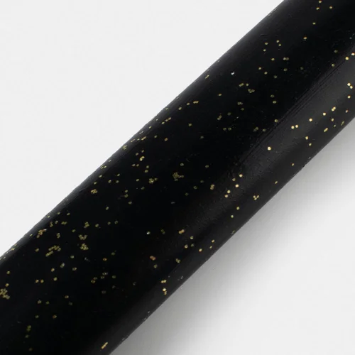 Λαμπάδα Οβάλ με Γκλίτερ Μαύρο