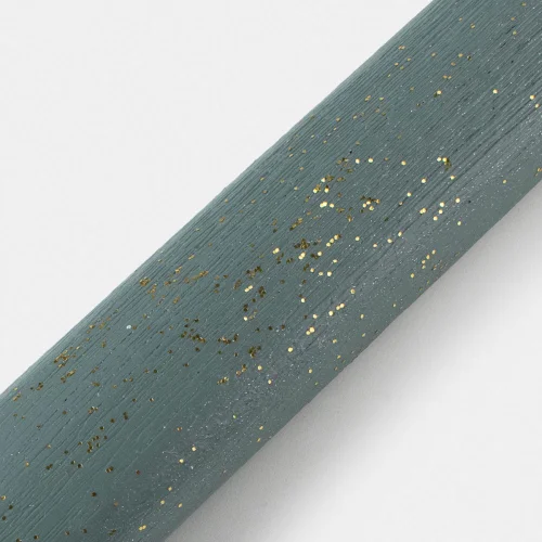 Λαμπάδα Οβάλ με Γκλίτερ Πετρόλ