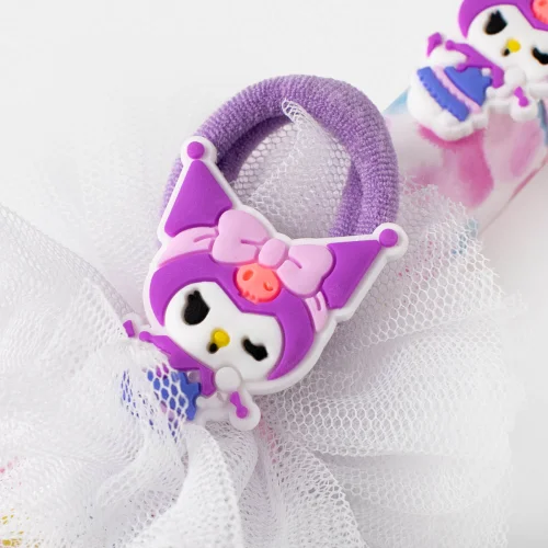 Λαμπάδα Στρογγυλή με Κοκαλάκι Παιδικό Μωβ