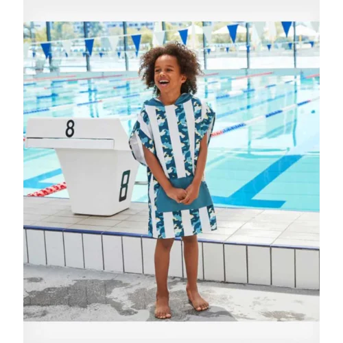 Dock & Bay Παιδικό Πόντσο Quickdry Cool Camo Microfiber 3-5 ετών