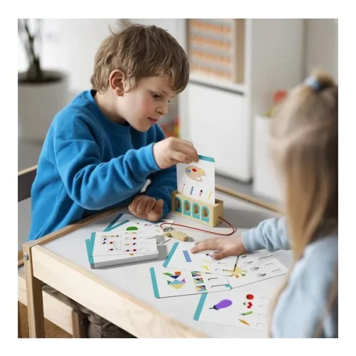 Top Bright Ξύλινο Εκπαιδευτικό Παιχνίδι Logical Key Game Expert Montessori Play