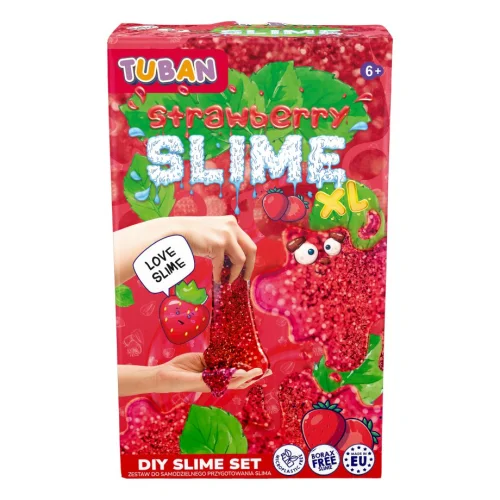 Tuban DIY Σετ Slime Φράουλα XL