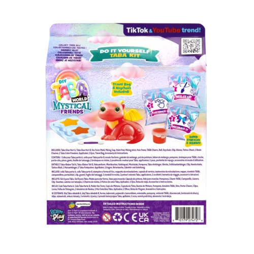 Taba World DIY Μυθικά Φιλαράκια Δράκος