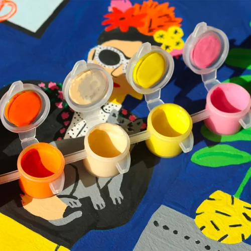 Petit Pinceau Σετ Ζωγραφικής με Αριθμούς The Cat Girl