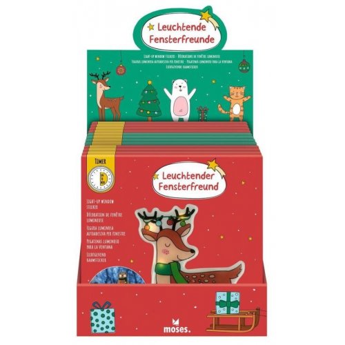 Moses Χριστουγεννιάτικο Αυτοκόλλητο 3 Σχέδια