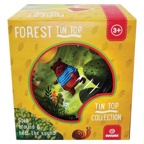 Svoora Μεταλλική Σβούρα με Ήχο Δάσος