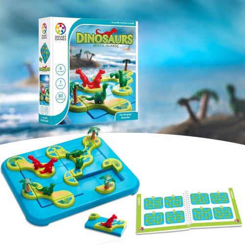 Smartgames Επιτραπέζιο Το Νησί των Δεινοσαύρων - 1