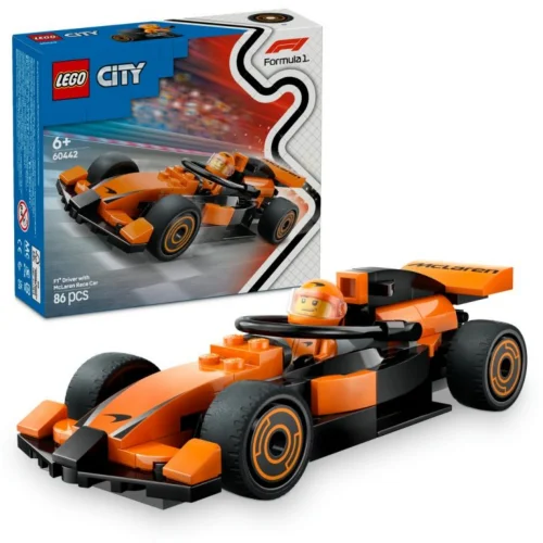 Lego City F1® Driver With Mclaren Race Car