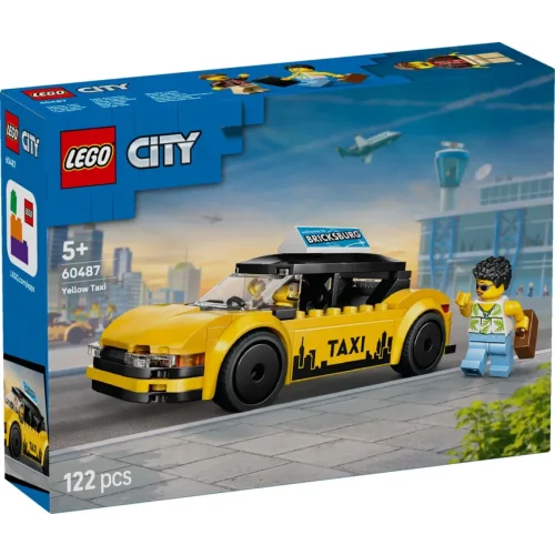 Lego City Yellow Taxi
