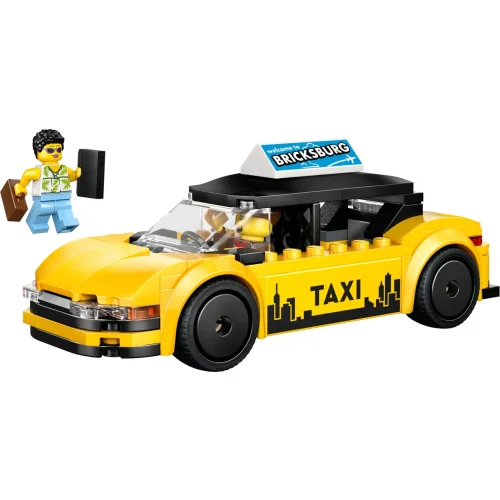 Lego City Yellow Taxi