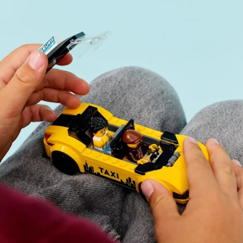 Lego City Yellow Taxi