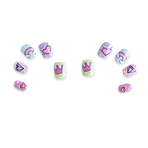 Martinelia Press On Nails Set Supergirl