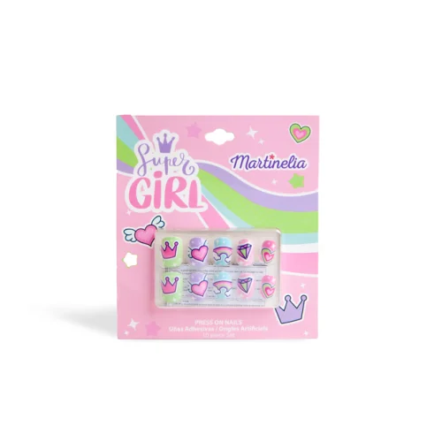 Martinelia Press On Nails Set Supergirl
