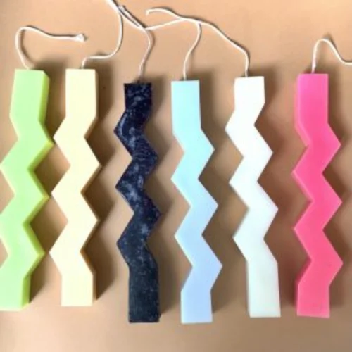 Λαμπάδα Αρωματική Ζικ Ζακ Μυτερή