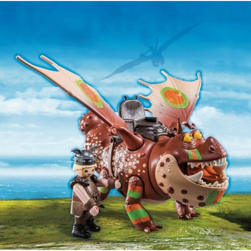 Playmobil Dragons Λέπιας Και Χοντροκέφαλος - 7