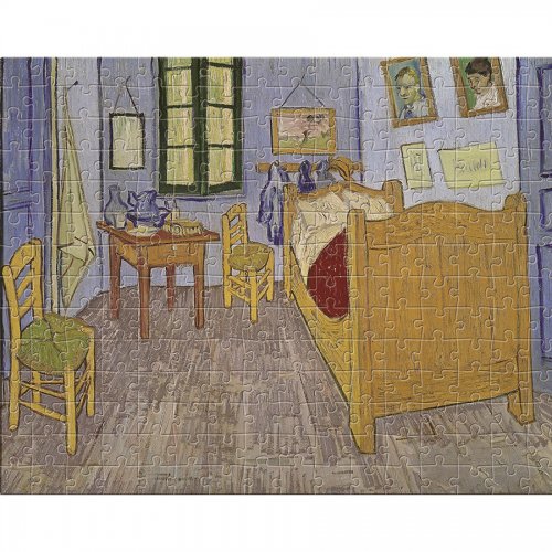 Ludattica Παζλ Ατελιέ Van Gogh Το δωμάτιο στην Αρλ 224 κομ. - 2