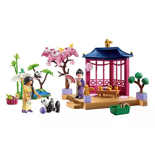 Playmobil Ασιατικός Κήπος με Κιόσκι και Πάντα