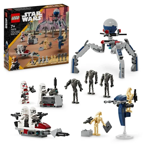 Lego Star Wars Clone Trooper & Battle Droid Battle Pa
