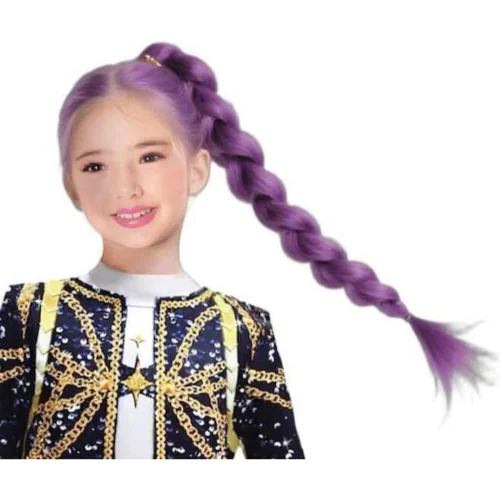 Περούκα Pop Star Kpop Demon Hunters Μωβ