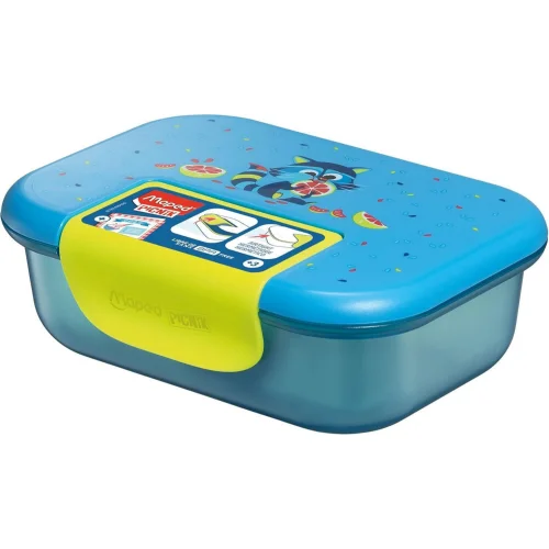 Maped Picnic Φαγητοδοχείο Ecozen Miniz Γαλάζιο Rakoon 900ml