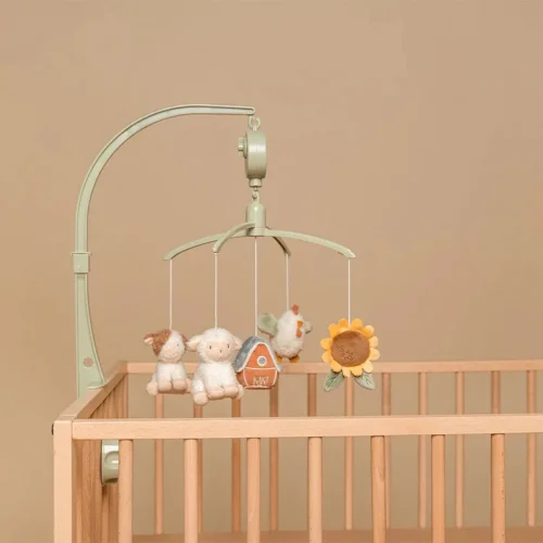 Little Dutch Ξύλινο Μόμπιλε Κρεβατιού Little Farm
