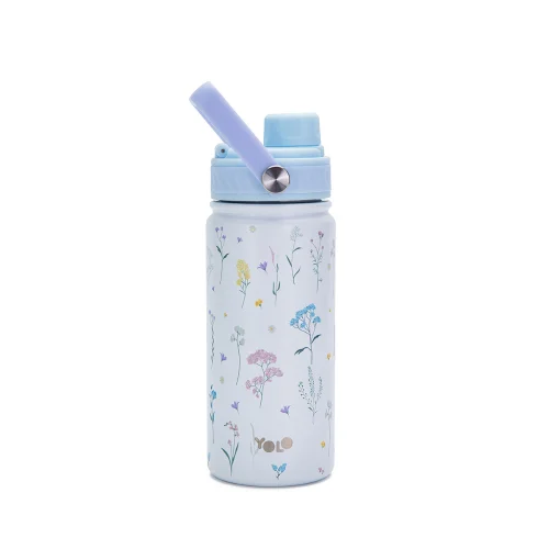 Yolo Μεταλλικό Θερμός με Λαβή 500ml Botanical