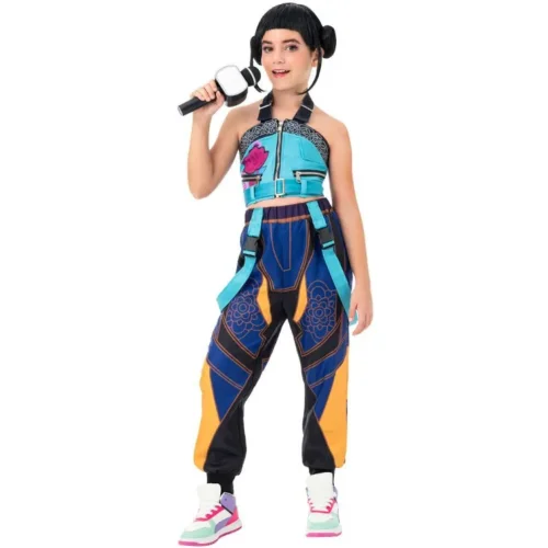 Αποκριάτικη Παιδική Στολή IDOLX K-POP Rapper Hunter Νο 11-12 ετών