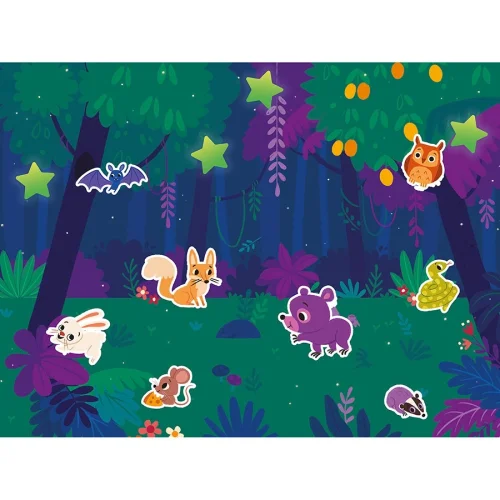 Auzou Αυτοκόλλητα που Φωσφορίζουν στο Σκοτάδι