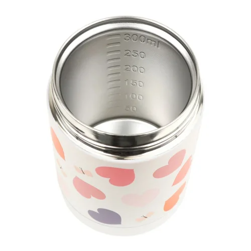 A Little Lovely Company Θερμός Φαγητού Ανοξείδωτο Ατσάλι Hearts 300ml