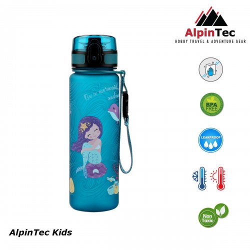 AlpinTec Παγούρι Tritan 500ml Ciel Mermaid