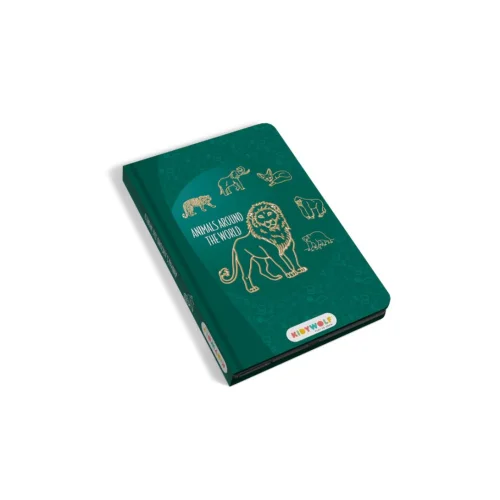 Kidywolf Tablet Ζωγραφικής με Οθόνη LCD Animals Around The World (30 κάρτες)
