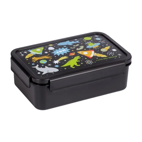 A Little Lovely Company Δοχείο Φαγητού Bento με Χωρίσματα Galaxy 1.2L