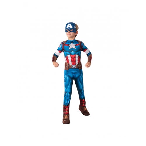 Αποκριάτικη Παιδική Στολή Captain America HS 7-8 ετών
