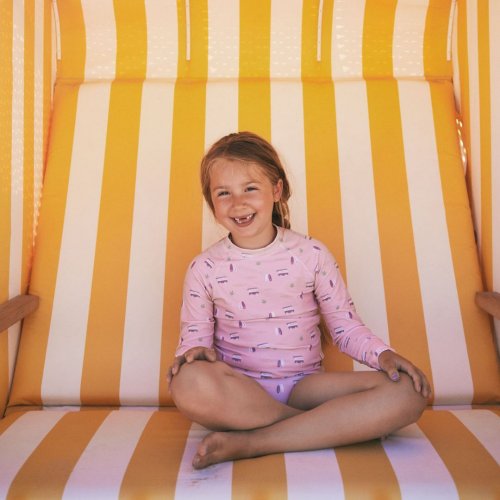 Fresk Μπλούζα-Μαγιό με Προστασία UV50 Surf Girl Νο 3-4 ετών