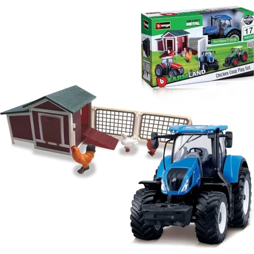 Bburago Farmland Chicken Coop With Tractor