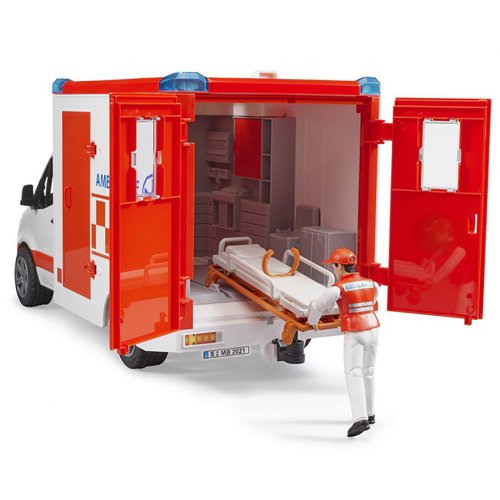 Bruder Ασθενοφόρο Mercedes Benz Sprinter με Οδηγό
