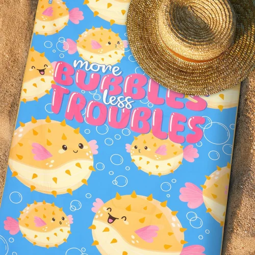 Legami Πετσέτα Θαλάσσης Pufferfish