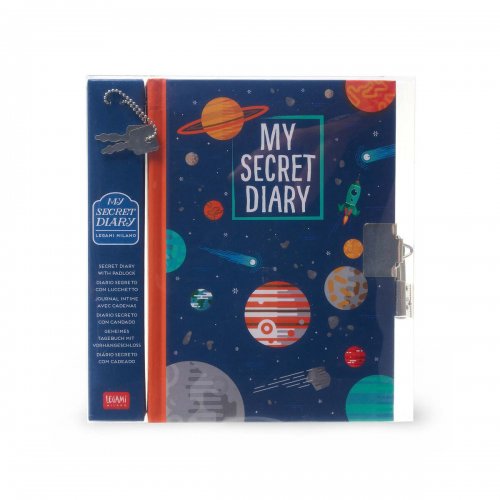 Legami Σημειωματάριο με Μεταλλική Κλειδαριά My secret diary Planets - 3