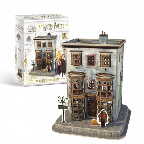 Cubic Fun 3D Παζλ Harry Potter Diagon Alley–Ollivanders Wand Shop 66 τεμ. - 3