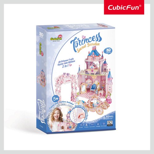 Cubic Fun 3D Παζλ Princess Secret Garden - 1