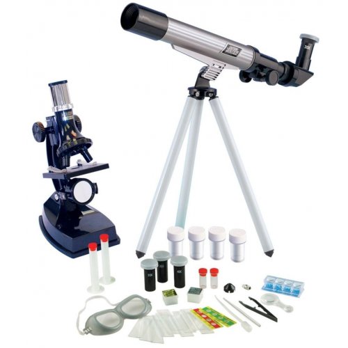 Edu-Toys Εκπαιδευτικό Σετ Αστρονομικό Τηλεσκόπιο και Μικροσκόπιο - 1