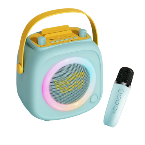 Kiddoboo KidsVoice BT Speaker & Mic - Mint