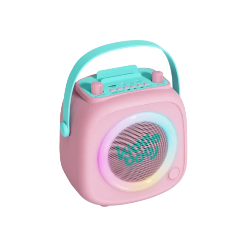 Kiddoboo KidsVoice BT Speaker & Mic - Pink