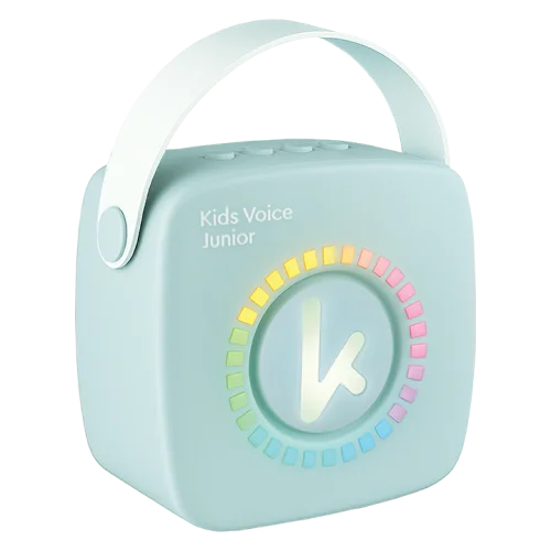 Kiddoboo Mini Karaoke Speaker & Mic + NikoletaTV - Blue