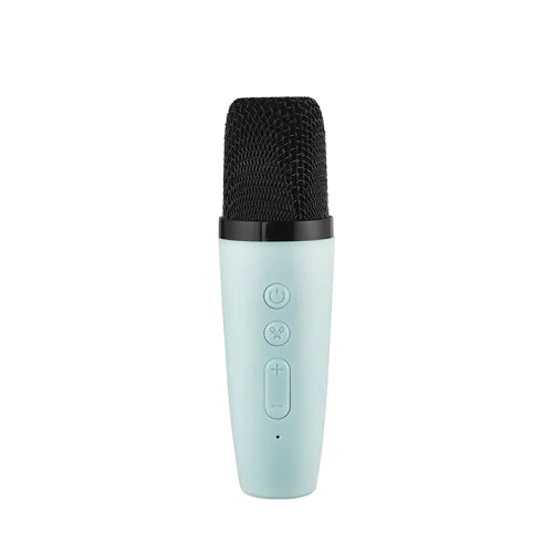 Kiddoboo Mini Karaoke Speaker & Mic + NikoletaTV - Blue
