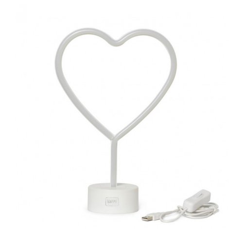 Legami Neon Effect Led Lamp It’s a Sign Heart - 3